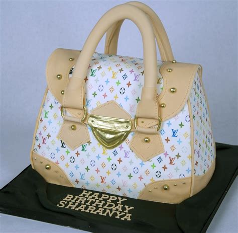 lv bag cake